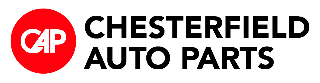 Chesterfield Auto Parts vertically stacked logo.